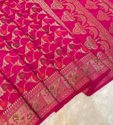 Semi Katan Banarasi Saree